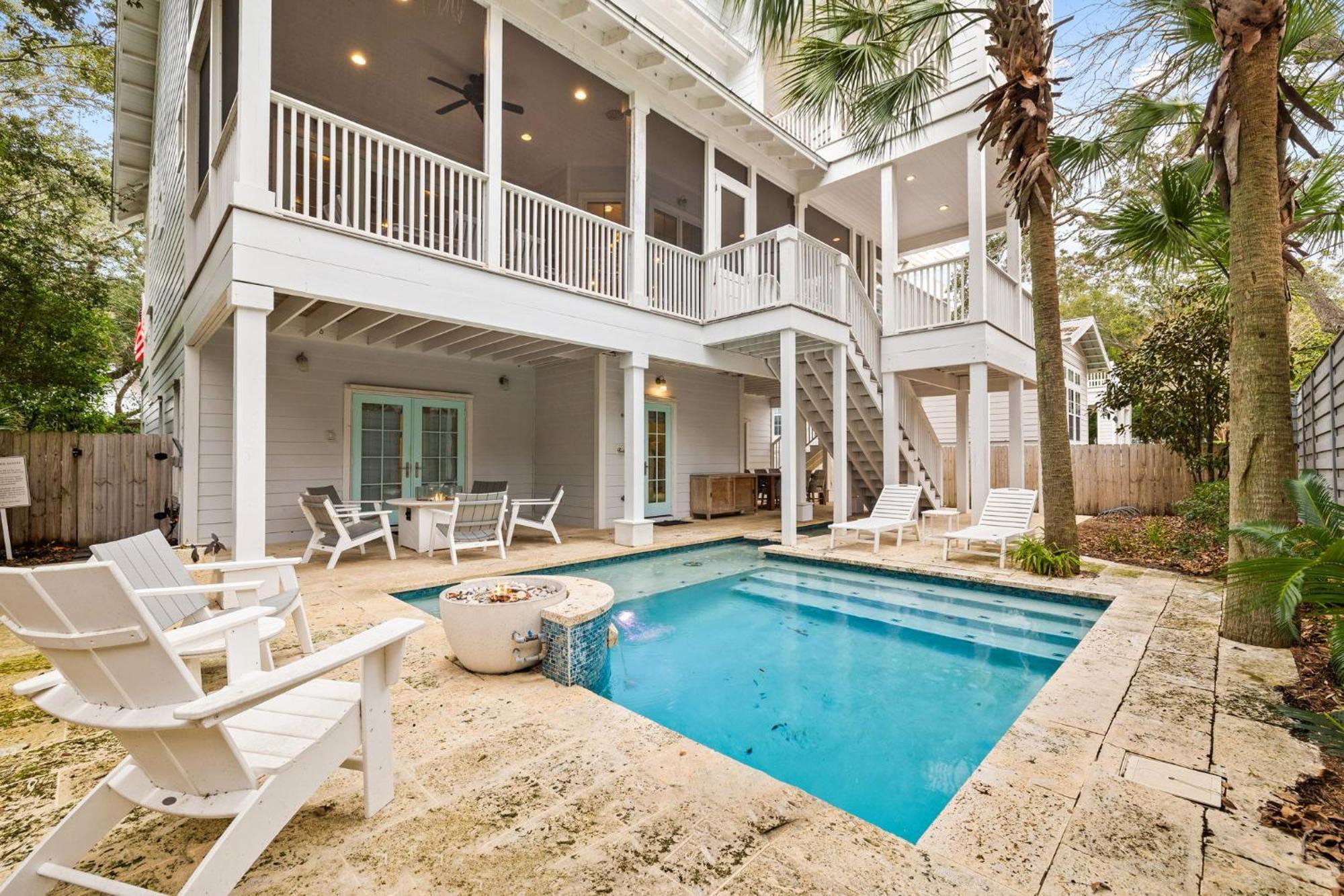 Serenity Now - Private Pool,5 Bikes,Gulf Views, Steps To The Beach And Seaside! Seagrove Beach Exterior foto