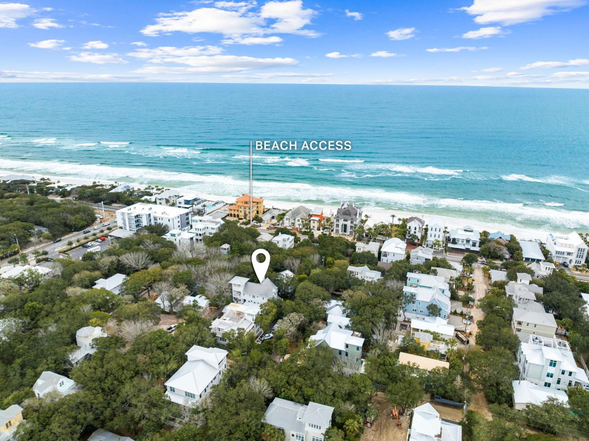 Serenity Now - Private Pool,5 Bikes,Gulf Views, Steps To The Beach And Seaside! Seagrove Beach Exterior foto